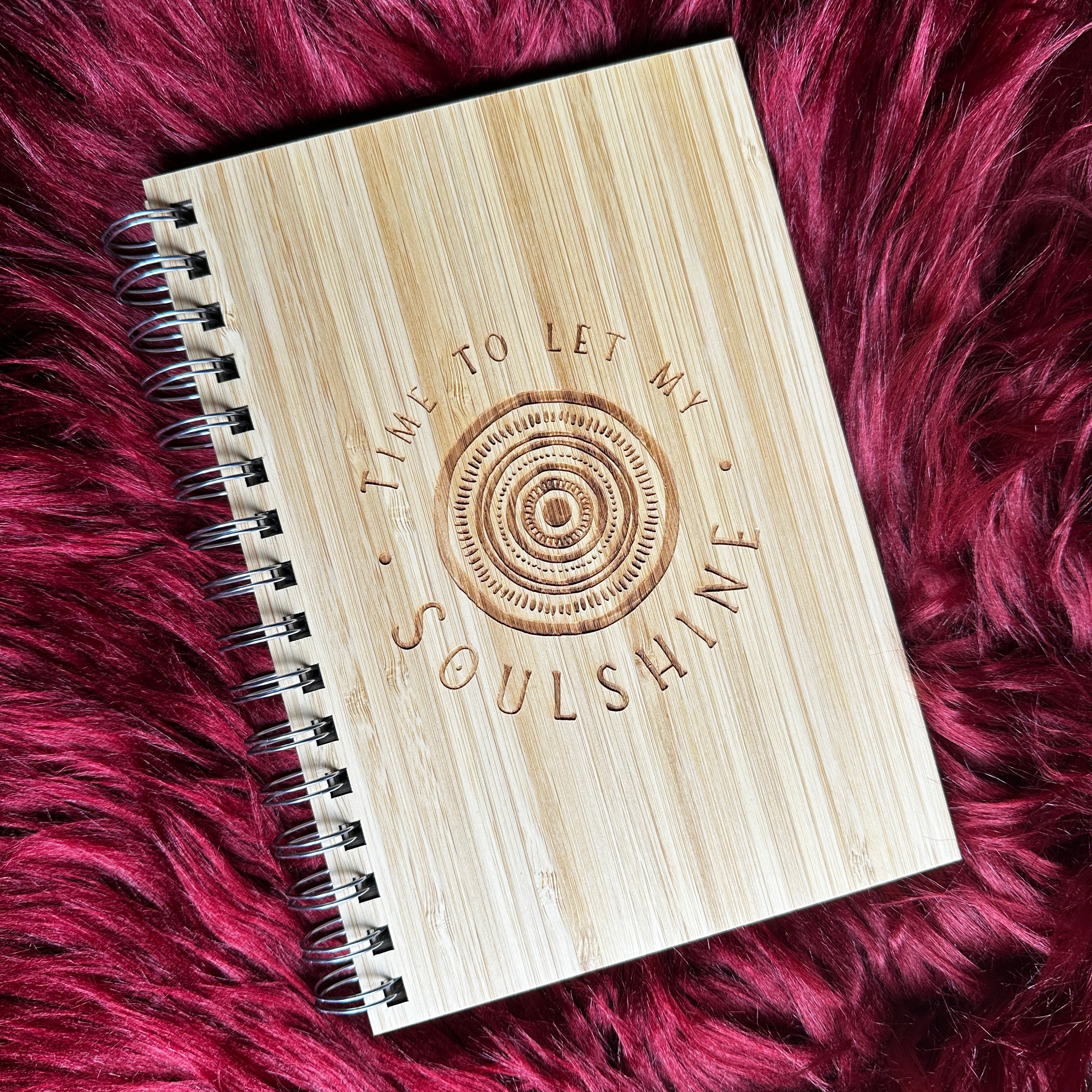 Soulshine Wooden notebook